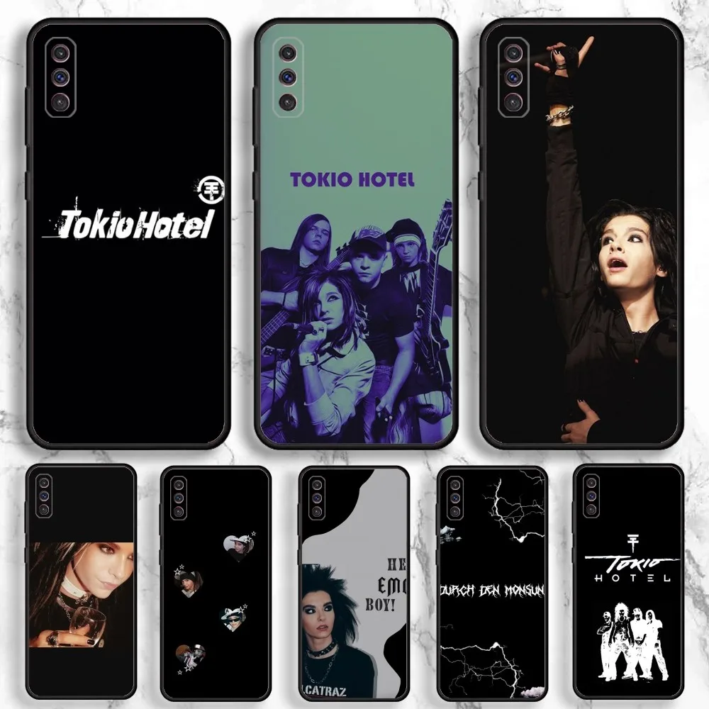 Band T-Tokio Hotel Phone Case For Samsung Galaxy A13,A21s,A22,A31,A32,A52,A53,A71,A80,A91 Soft Black Phone Cover