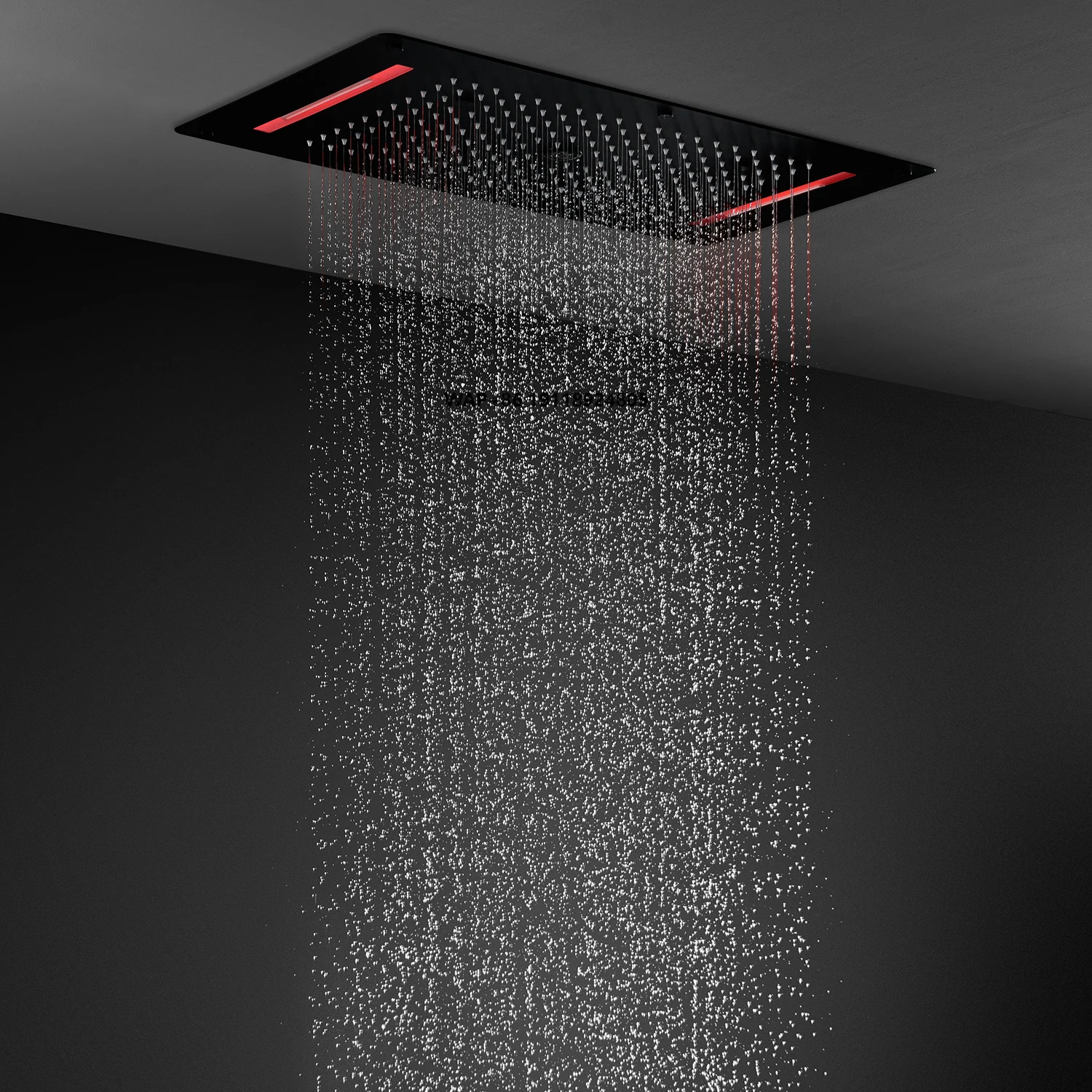 Luxury Ceiling 4 Functions Shower Head Large Rain, Mist, Waterfall ,column Shower Bathroom Accessory