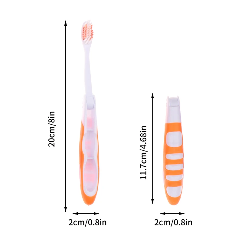Hygiene Oral Portable Disposable Foldable Travel Camping Toothbrush Hiking Tooth Brush Tooth Cleaning Tools Folding Toothbrush