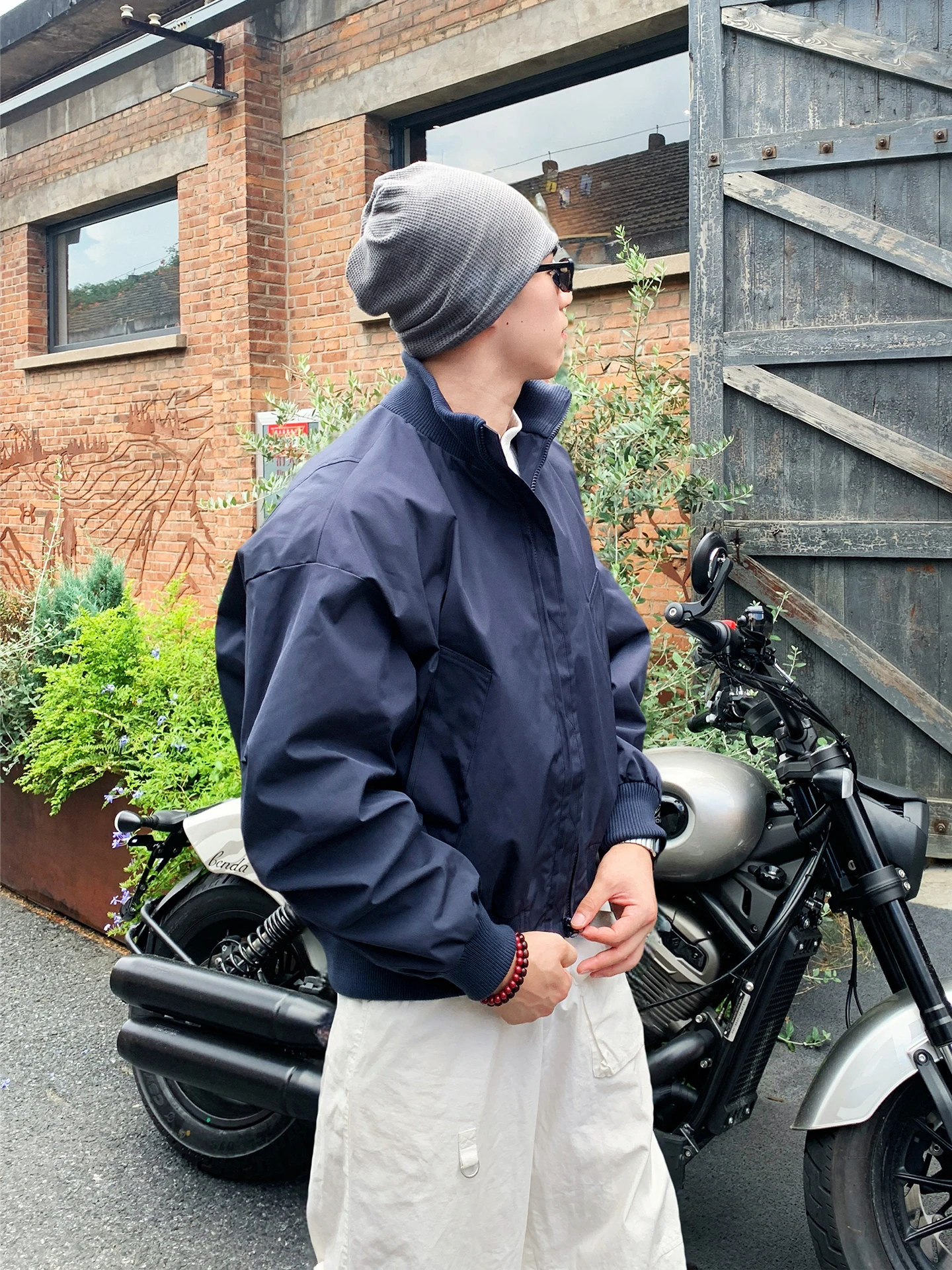 

Мужская куртка Cleanfit American Sport Flight Jacket, рабочая одежда, верхняя одежда из полиэфирного волокна, осенний сезон, стандартный крой, на молнии