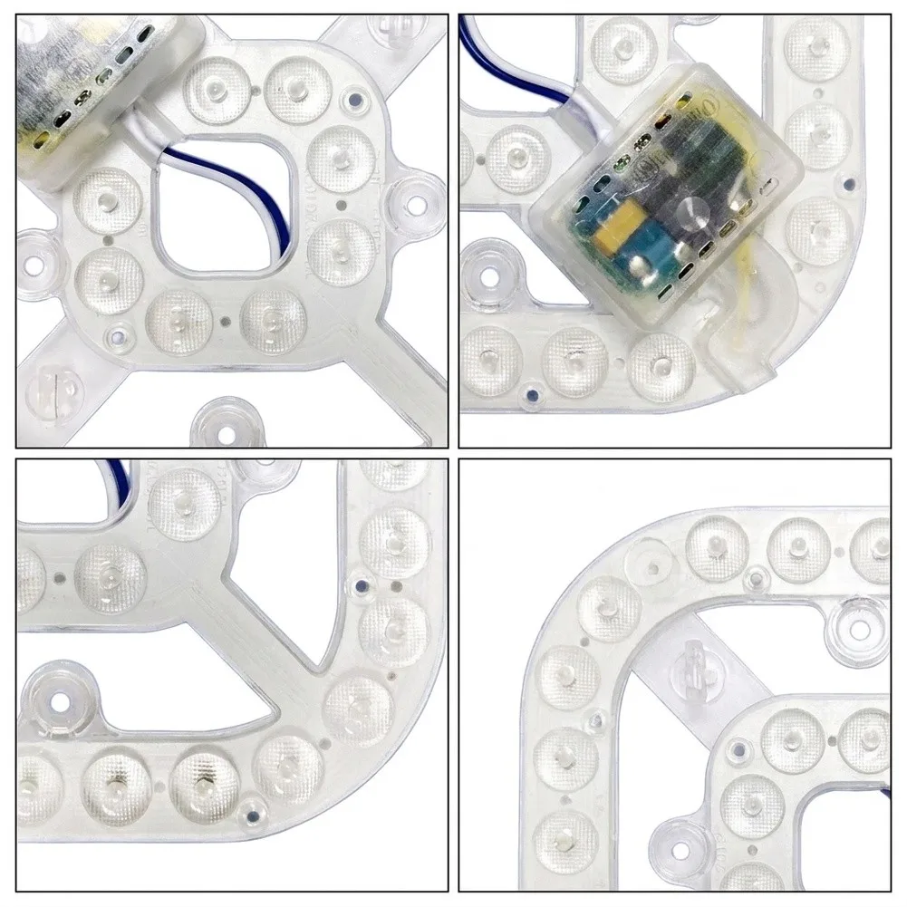 24W Tricolor Dimmable LED Ceiling Light Panel 2500lm with Magnetic Mount for Modern Interior Lighting Solutions