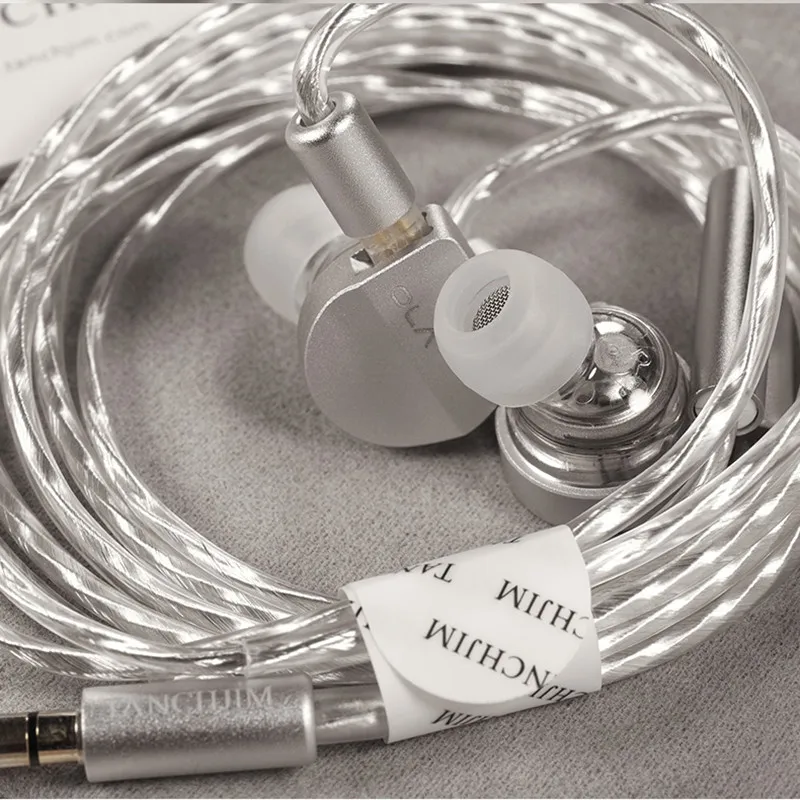 TANCHJIM OLA ديناميكية سائق سماعة HiFi سماعات موسيقى سماعة مع 2Pin 0.78 مللي متر كابل قابل للفصل ميكروفون