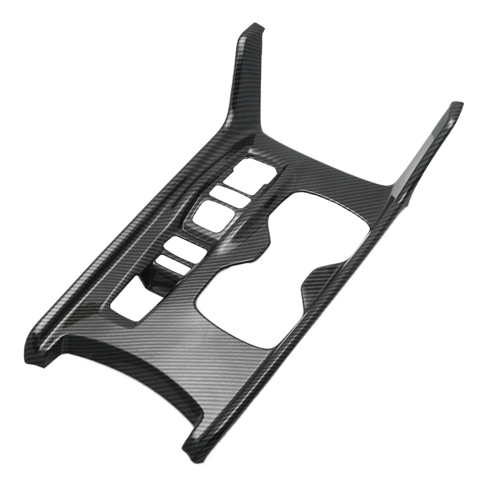 ABS Carbon Fiber Car Center Console Shift Gear Panel Frame Cover Trim for Honda Accord 10th Gen 2018 2019 2020 2021 2022