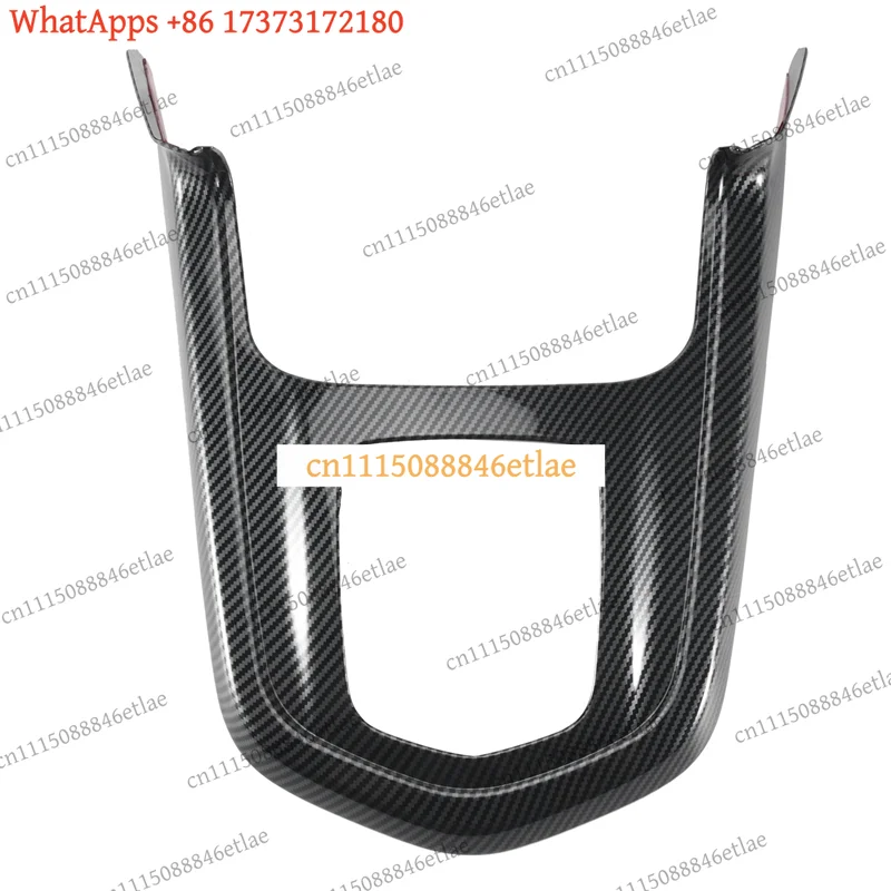 k3 Carbon Fiber Gear Shift Knob Frame Panel Trim Cover Sticker