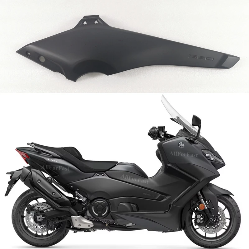 Left and Right Belly Cover For Yamaha Tmax 560 2022-2024 Carbon Color Middle Side Panel Guard Fairing Fit Yamaha T-Max 560 22-24