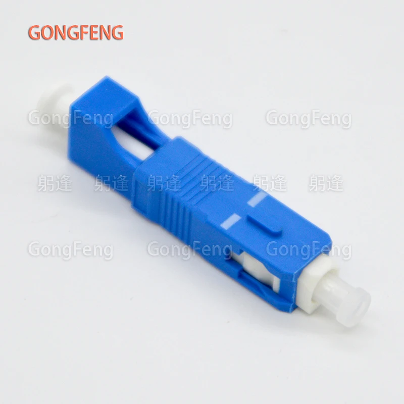 New Optical Fiber Adapter Connector LC/UPC Female-SC /UPC Male Single Mode Fiber Flange Coupler Special Wholesale Free Shipping