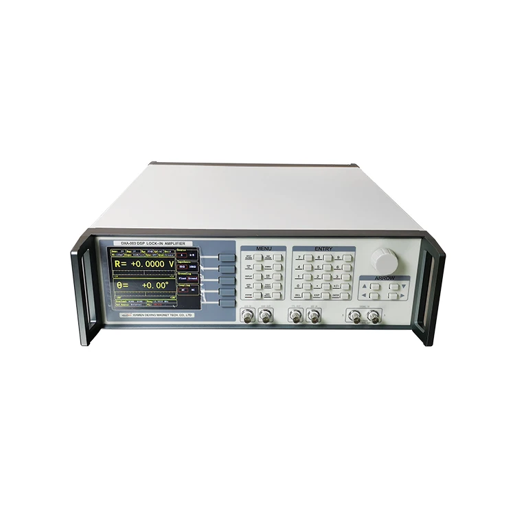 Digital Lock-in Amplifier with Low-noise Analog Pre-amplifier for Magnetic Field Generating Equipment