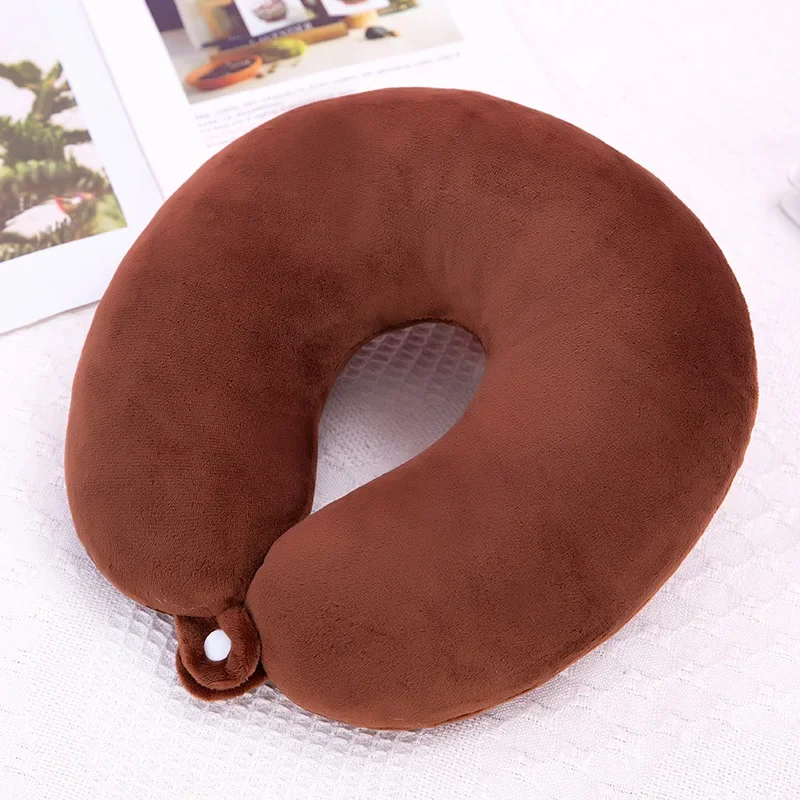 

U Shaped Travel Neck Pillow Soft Cushion for Car Plane Home Outdoor Textile