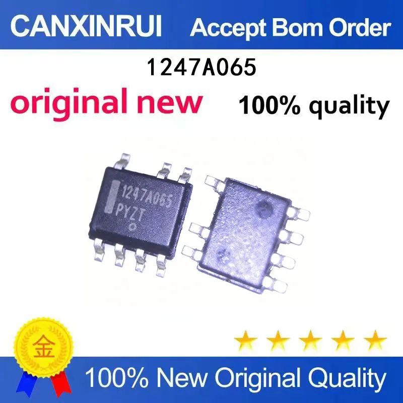 

(5-100 Pieces) Brand new stock NCP1247AD065R2G 1247A065 SOP-7