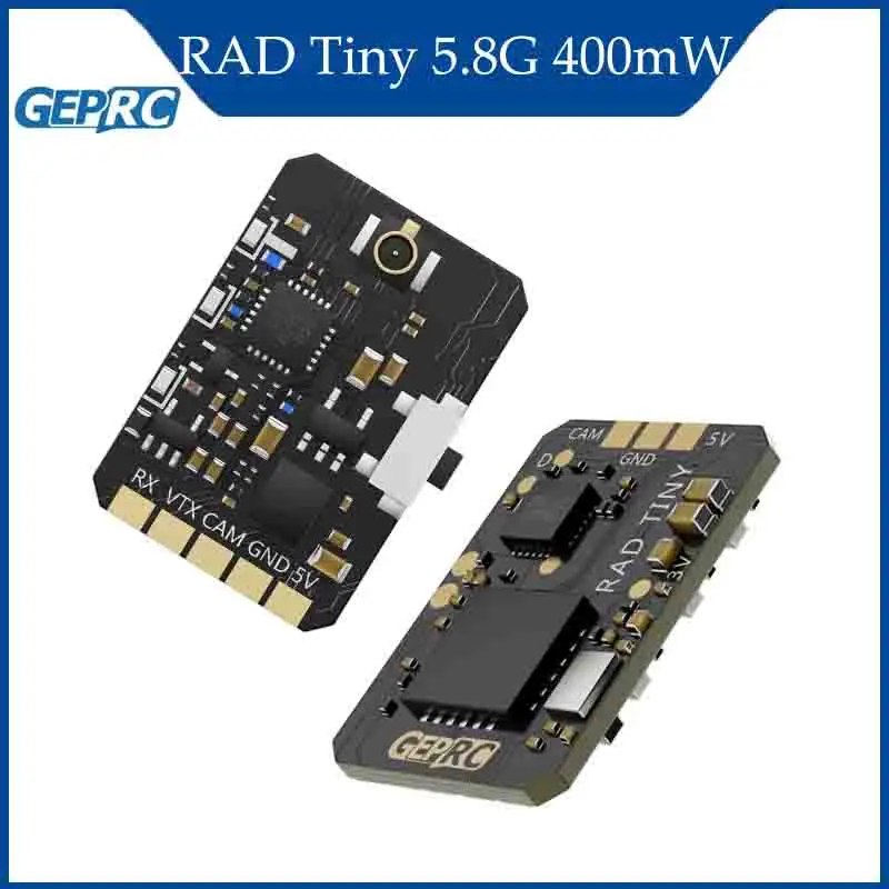 

GEPRC RAD Tiny 5,8G 400 МВт VTX передатчик VTX Play Racing FPV Drone RC FPV передатчик мультикоптер насадка RC инструменты