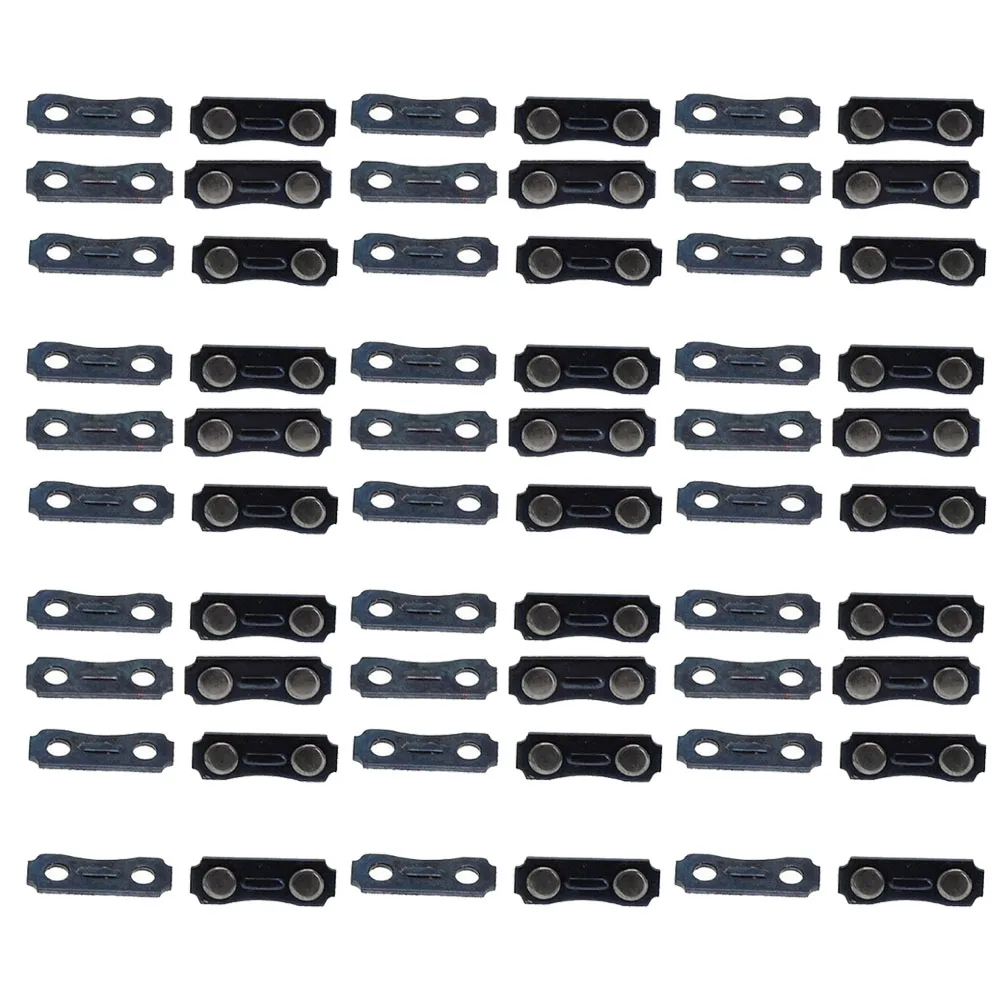 Chainsaw Chain Repair Links 30 Sets Black For Jointing 050&058 Stainless Steel For Joining 050&058 High Quality