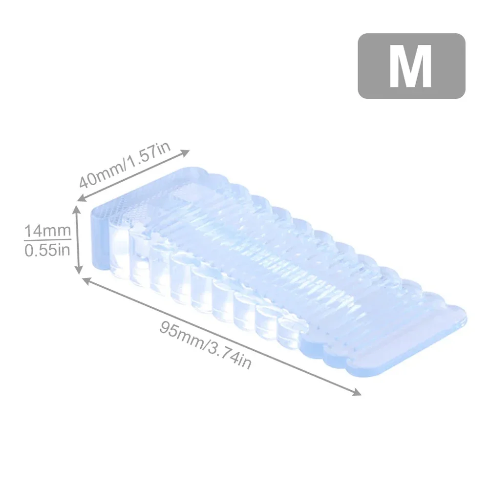 고무 문짝 스토퍼 실리콘 충돌 방지 안전 문짝 스토퍼, 가정용 개선 액세서리용 문짝 조인트, 4-26mm, 1pc