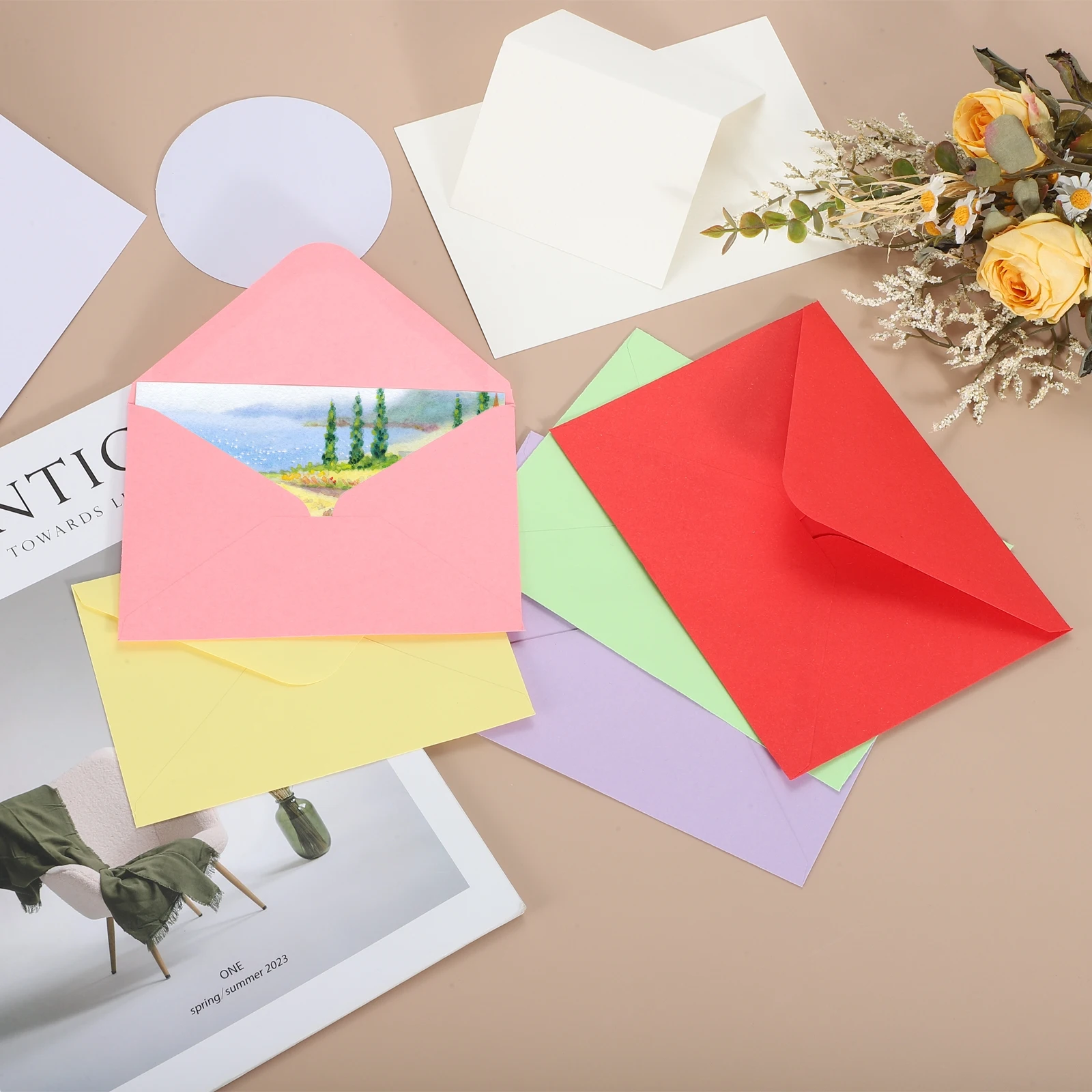 300 ورقة ورق ألوان مائية السائبة ألوان مائية ورق طلاء قطني بالضغط البارد 92 رطل/250 GSM لمستلزمات الرسم الفني للفنانين