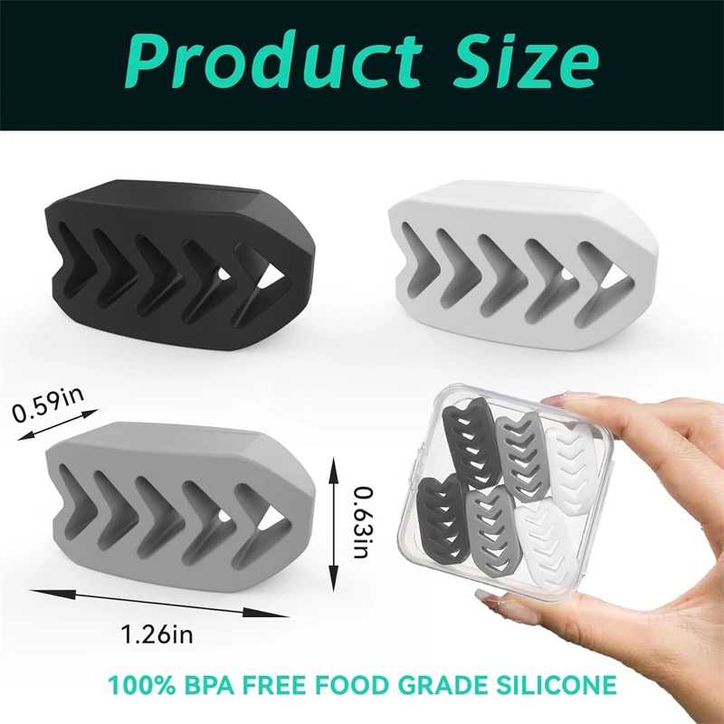 40/50/60LBS Silicone Jaw Exerciser Ball Detachable Jaw Trainer Face Facial Muscle Trainer Jaw Chew Ball Training
