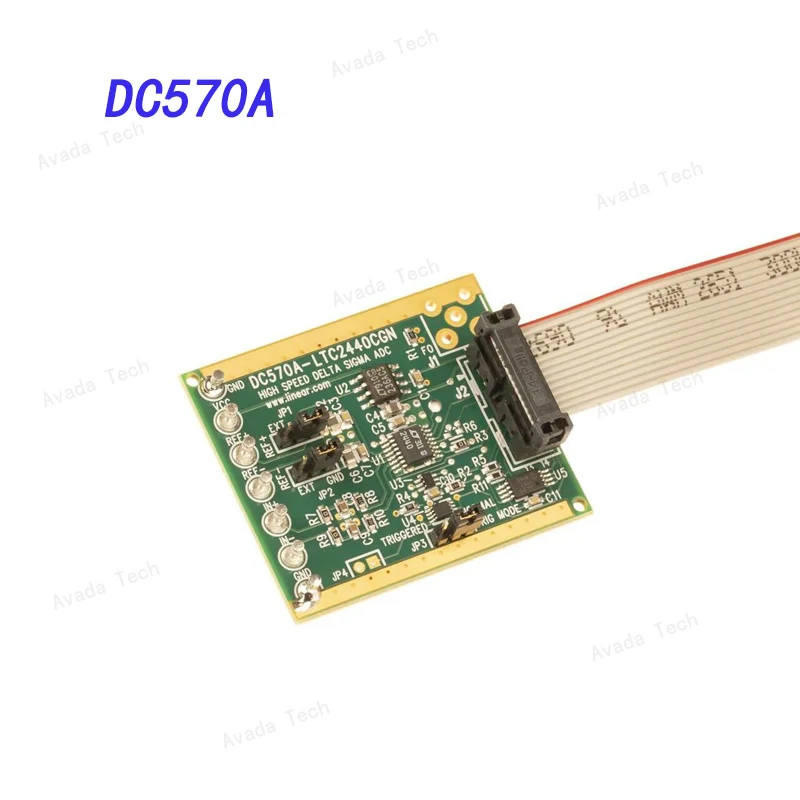 

DC570A LTC2440 - 24 Bit 3.5k Samples per Second Analog to Digital Converter (ADC)