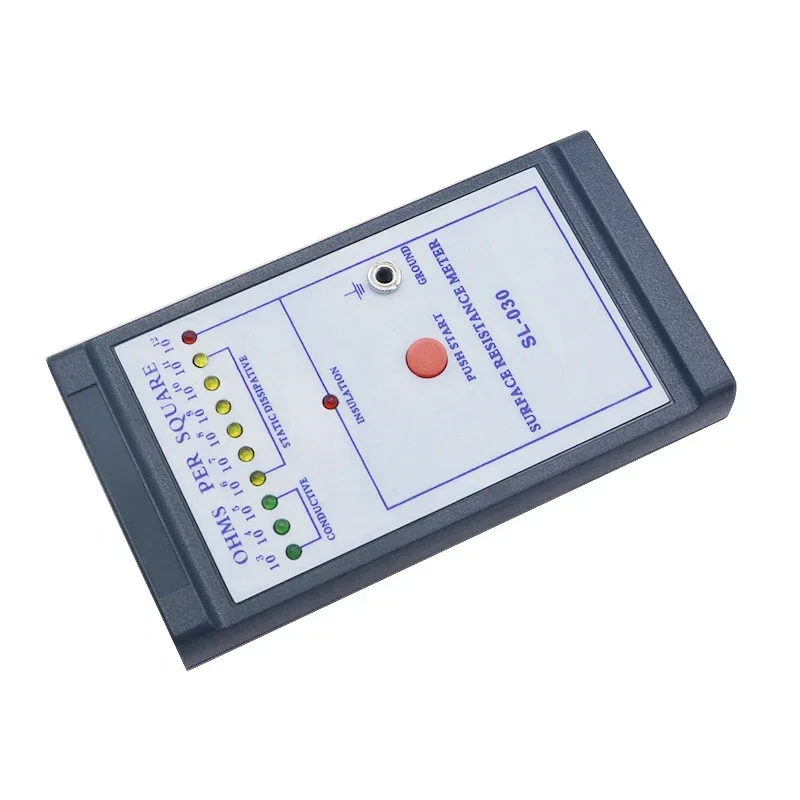 

SL-030 Surface Resistance Tester Conductive Anti-static Insulation Test Instrument ESD Table Pad Impedance Tester