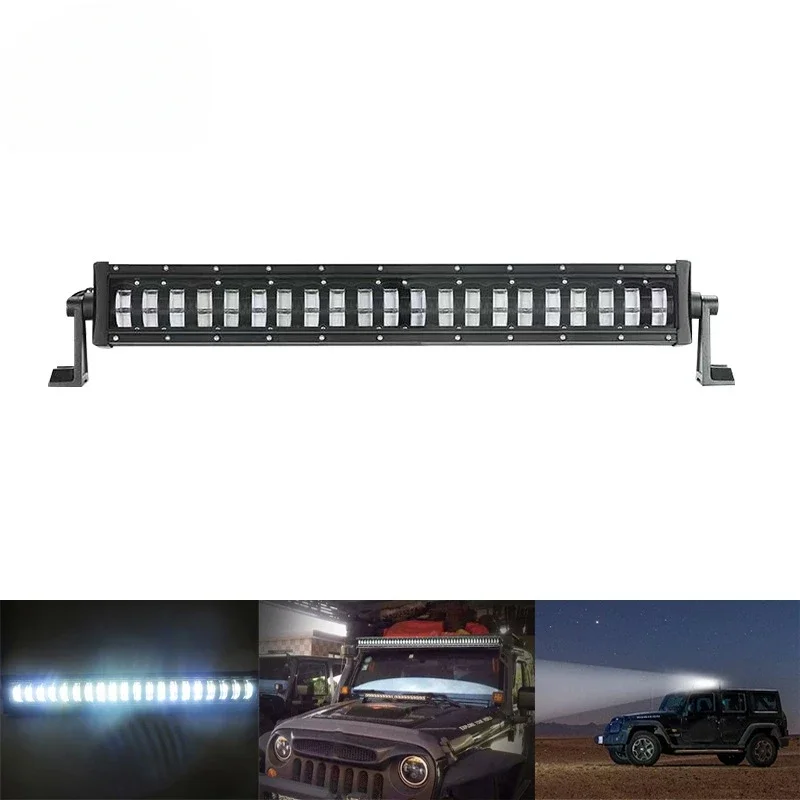 

Automotive LED Strip Light Double Row High and Low Beam Spotlights Off-road Vehicle Modified LED Work Lights
