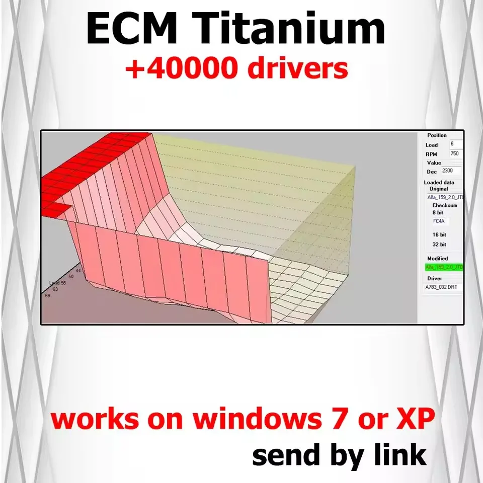 Tuning and Repair 2025 Edition ECM Titanium ECU Repair Tool with 40,000 Vehicle Models Support for Automotive Diagnostic