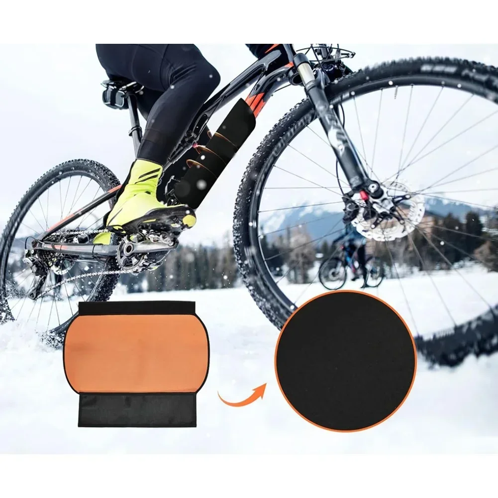 Bicycle Dust Cover Weatherproof Electric Bike Battery Cover Protects Against Dust Rain Cold Bicycle Protective Gear view 2