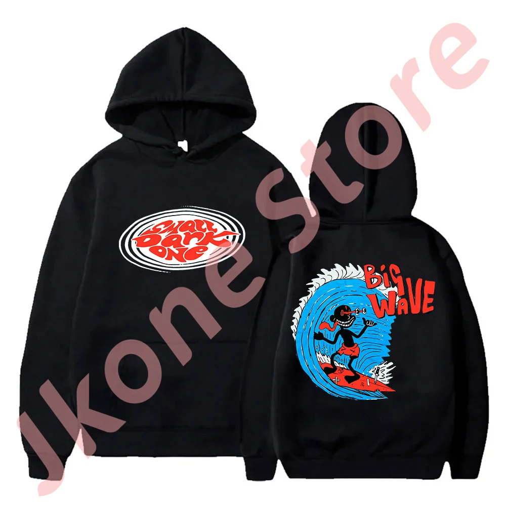 Lil Darkie Vintage Big Wave Bluzy 2024 Tour Merch Bluzy Kobiety Mężczyźni Moda Hiphop Streetwear Pulowery