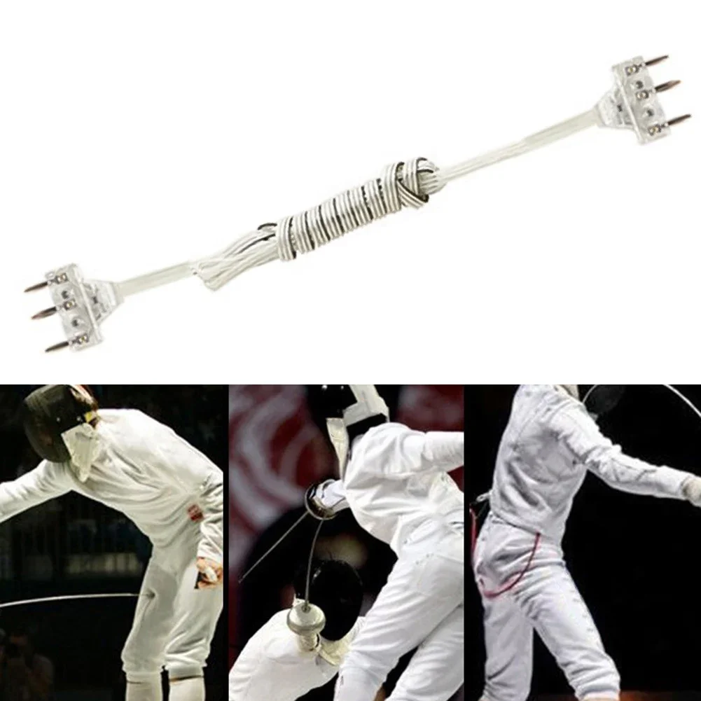 Sport Fencing Body Cord For Foil / Epee Body Cord   Mask Cords Fencing Hand Line Clamp Equipment Sports Accessories