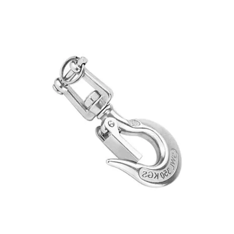 

304 Stainless Steel cargo snap hook crane hook universal rotating ring hook for boat marine rigging hardware Accessories