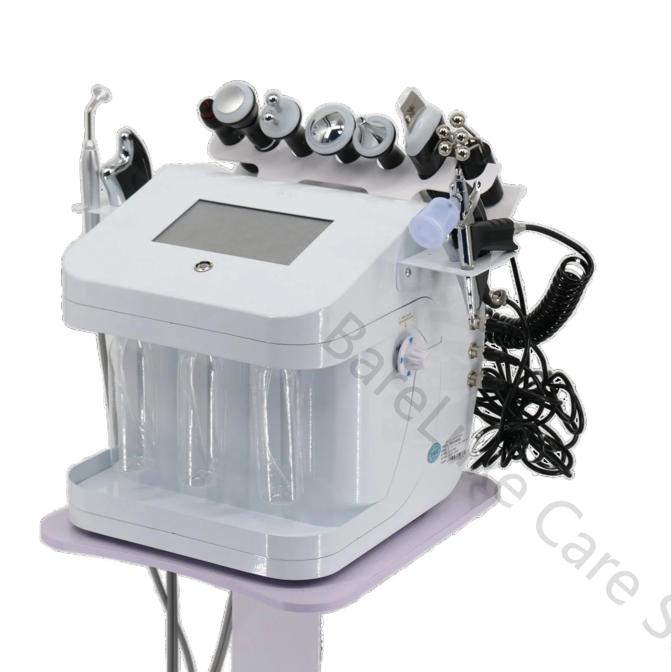 10 in 1 Deep Pore Cleaning Facial Cleansing Machine H2O2 Beauty Skin Dermabrasion Peel Oxygen Jet Beauty Equipment for Face Neck view 3
