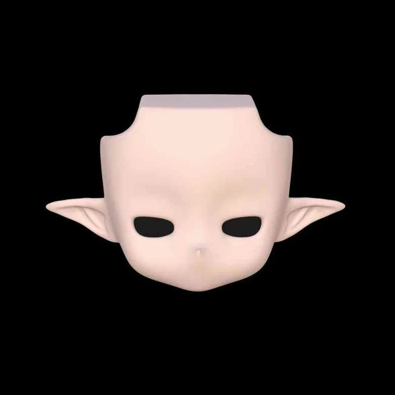 In Stock Handmade OB11 Blank Face Open Eye Shell GSC BJD Doll Accessories Game Props Cosplay Anime Figure Toy For Kids Gifts