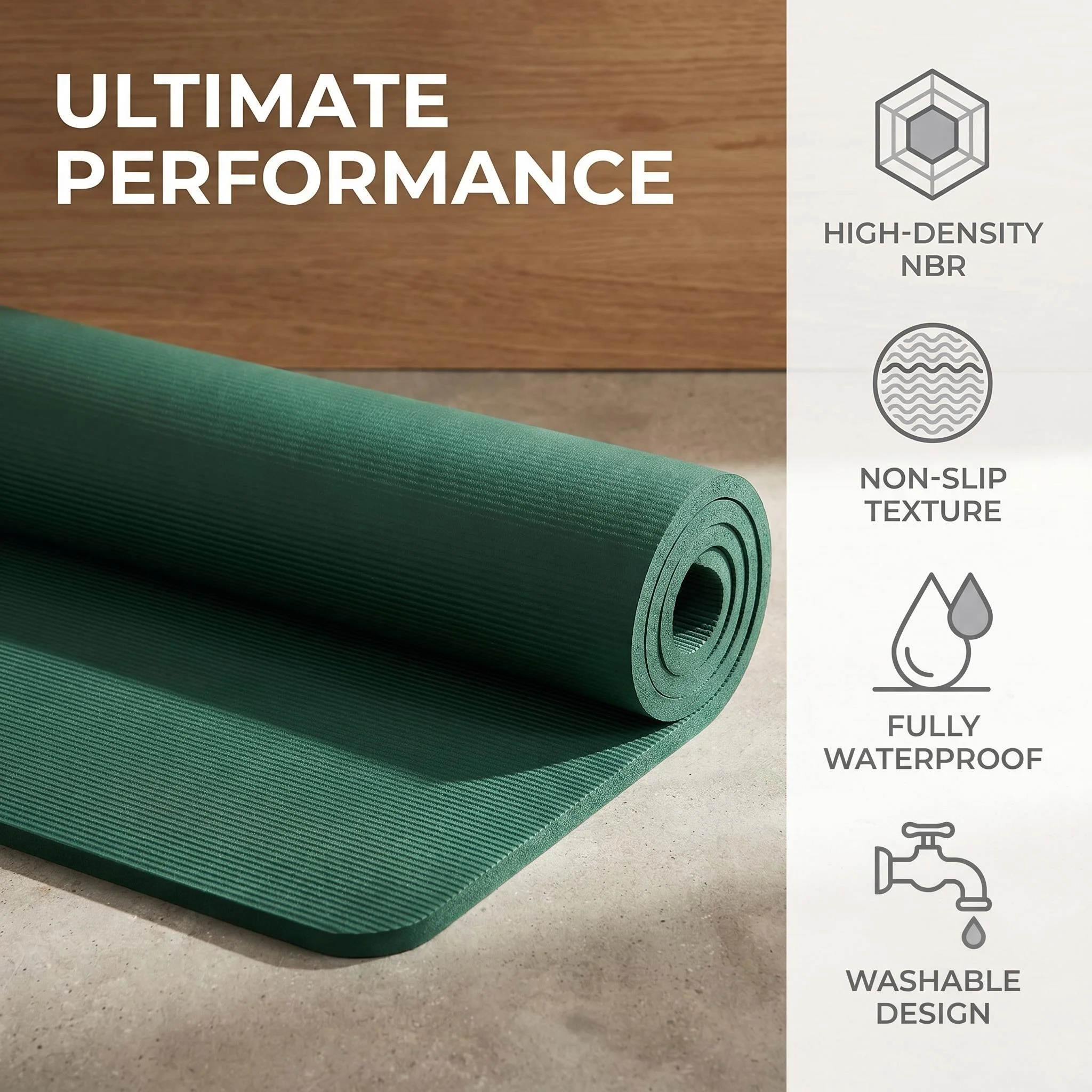 Erkek Yoga Matı Pilates Fitnes - Pilates Yoga Mat Thickness incelemesi ve fiyatı