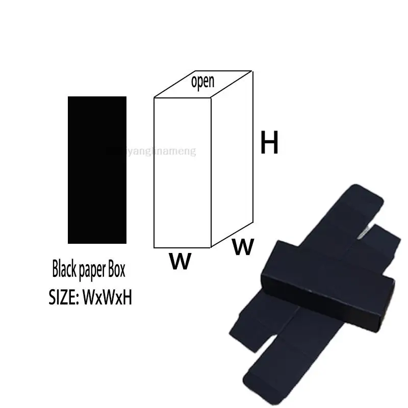 100 pçs/lote 5ml 10ml15ml 30 50 100ml kraft caixas de embalagem de papel para diy batom perfume garrafas de óleo essencial válvula tubos