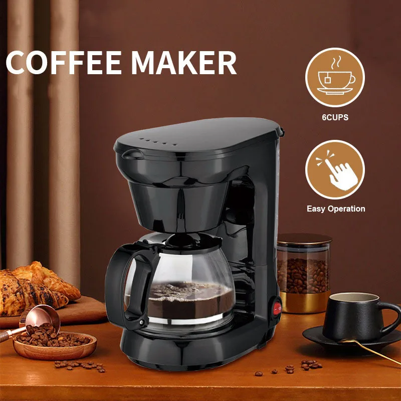 

Electric Espresso Utensils Italian Coffee Machine, Automatic 110V Drip Type Machine, Milk Tea Machine, Coffees Pot