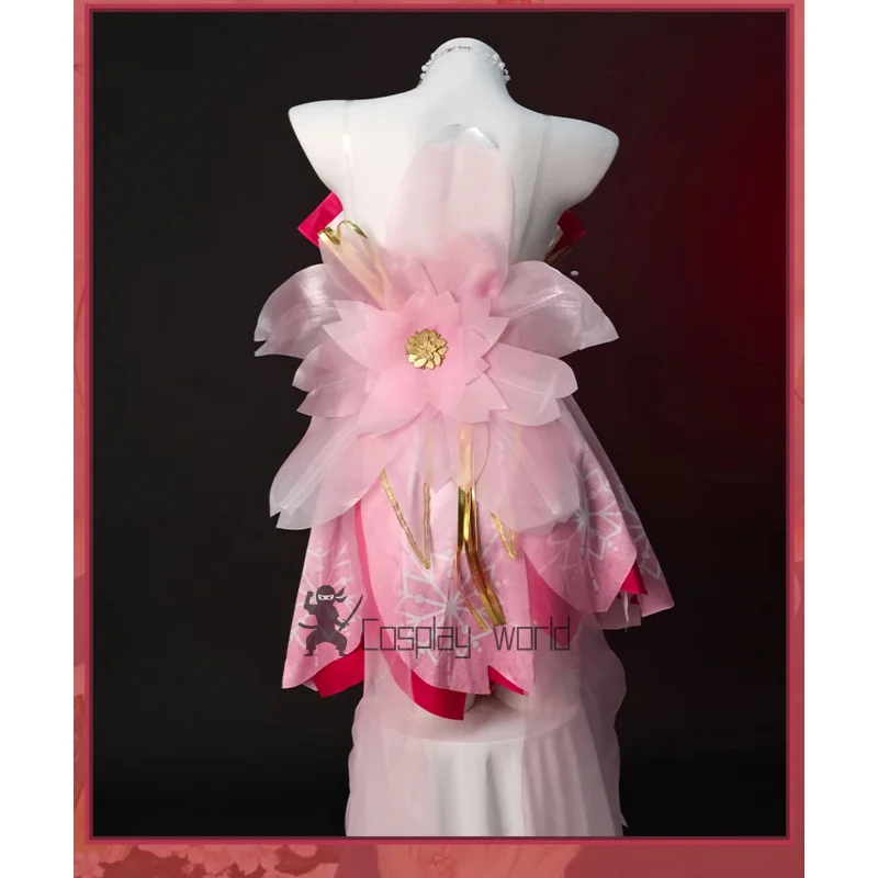 Новая игра Kurimi, женский карнавальный костюм Naraka: Bladepoint, униформа, сексуальное легкое марлевое платье, карнавальный костюм на Хэллоуин