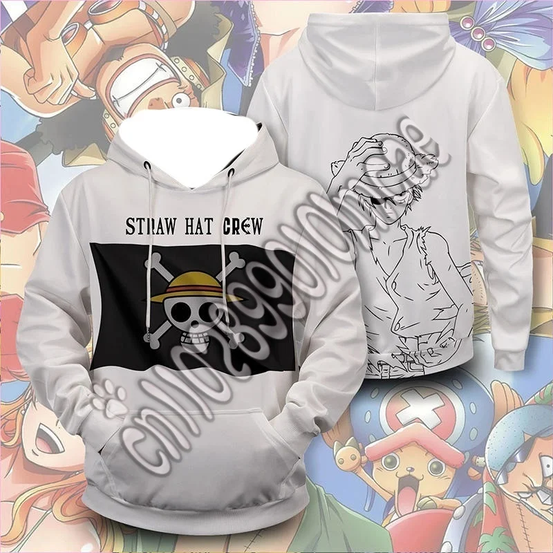 

2025/26 Anime ONE PIECE Men's Popular Hoodie 3D Digital Printing Men's Pullover Men's and Women's Fashion Hip Hop Long Sleeve