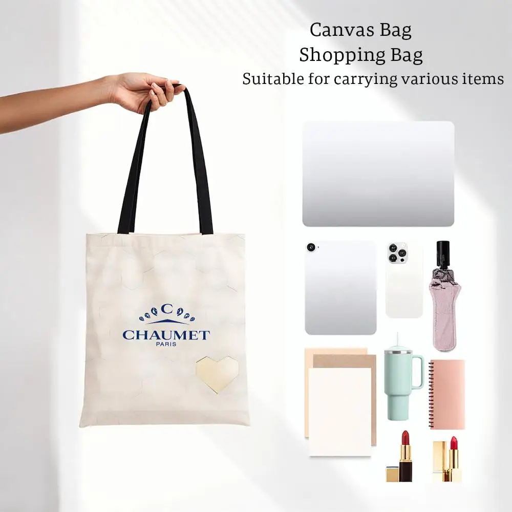 jewelry luxury C-Chaumet Storage Bags Lightweight Printed Canvas Bag Portable Daily Shopping Shoulder Bag