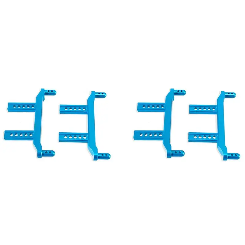 B05C-4X Aluminium Alloy Front And Rear Body Mount Post For SCY 1/16 16101 16102 16103 16101PRO RC Car Upgrade Parts Sky Blue