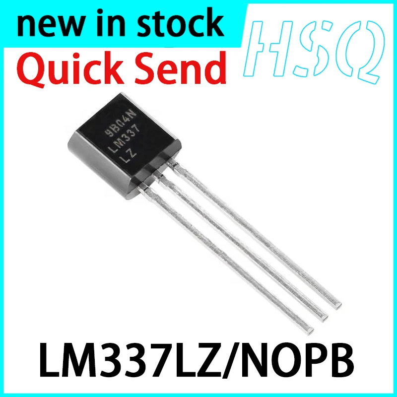 2PCS New LM337LZ/NOPB Packaged TO-92-3 Linear Regulator (LDO) Chip