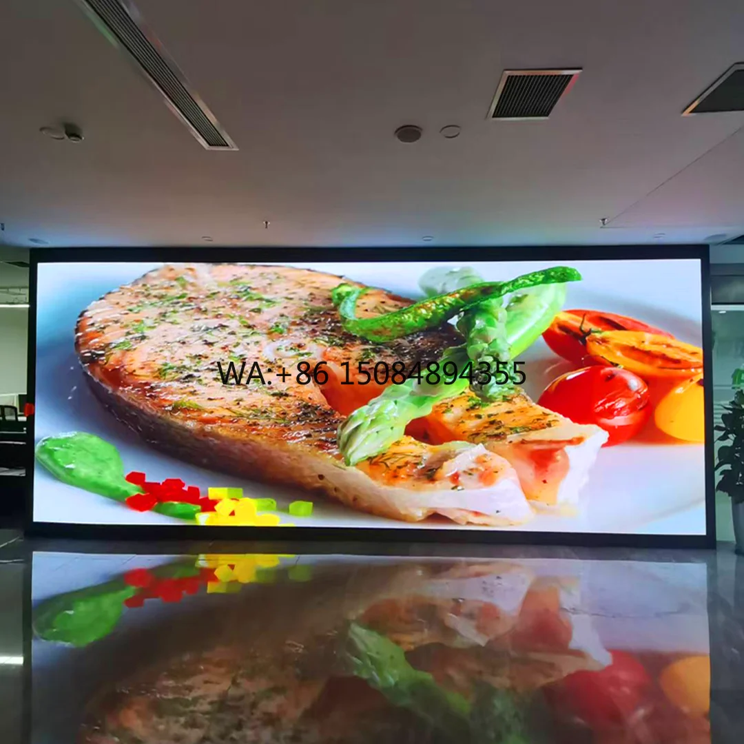 

Indoor Full Color 4K HD P2.5mm Wall-Mounted LED Video Wall 500cd Brightness 3-Year Warranty Customizable Size for Advertising