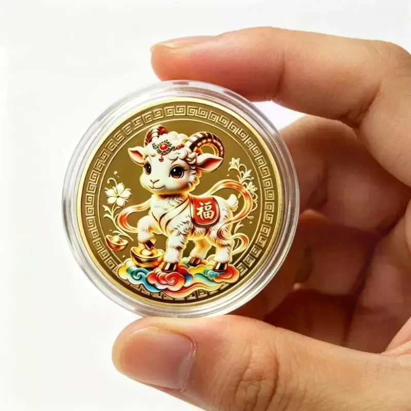 Сувенирные монеты «Коза» 2027 – обзор и цена Art Craft Display