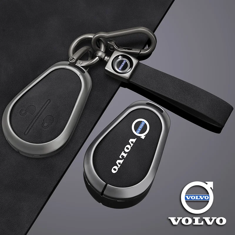 Zinc Alloy Car Key Case Shell Cover Fob For Volvo Evro 5 VNL VNM FM FH VN FL Euro 5 Truck 630 670 780 880 Protection Accessories