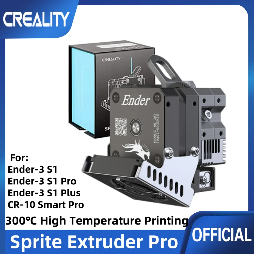 

Creality Sprite Extruder Pro, All Metal Direct Drive Extruder for Ender-3 S1/Ender-3 S1 Pro/Ender-3 S1 Plus 3D Printer