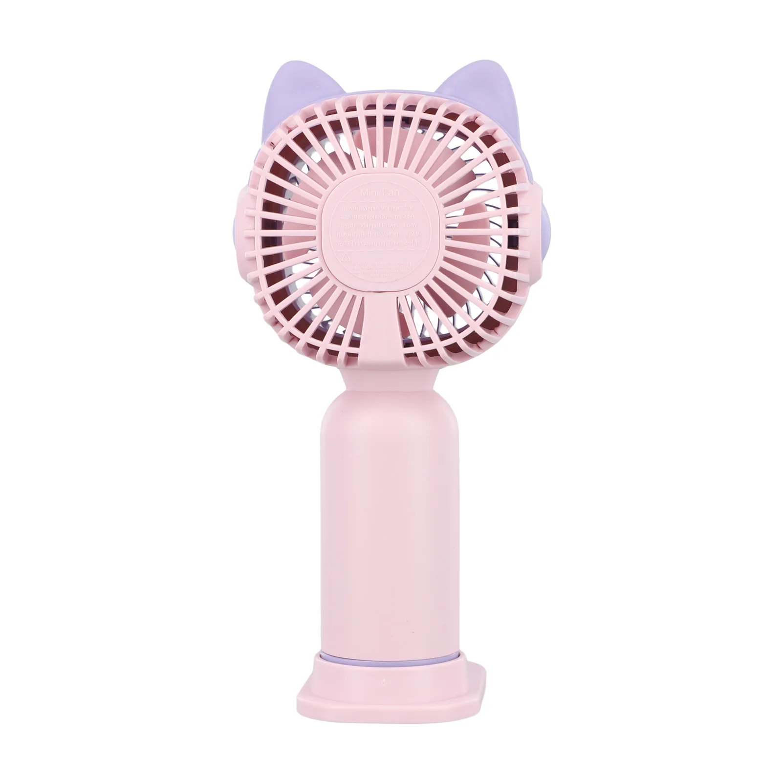 Handheld Small Fan Portable USB Charging Fan Phone Stand Making Fan Summer Outdoor Travel Small Fan Home Dormitory Office Fan