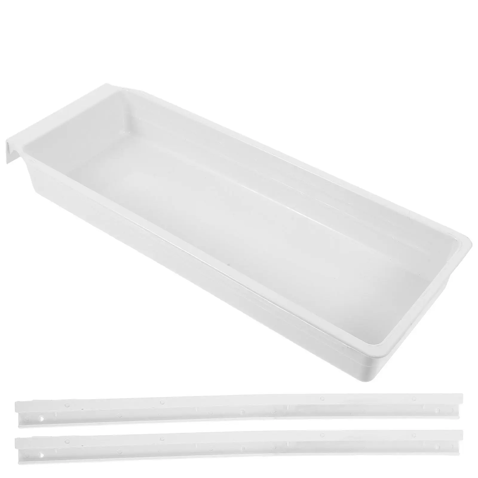 Heavy Duty Sewing Machine Drawer Organizer Compact Plastic Tool Storage Box with Seamless Slide Rails for Industrial and Home