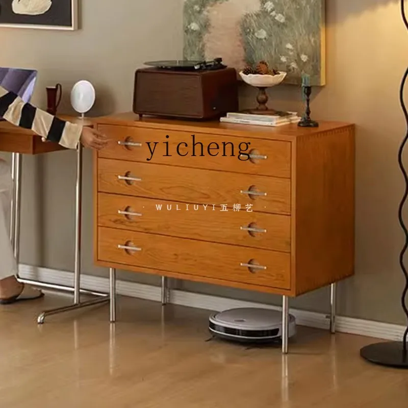 

FY Storage Organizer Home TV Cabinet Multifunctional Storage Cabinet Stainless Steel Entryway Cabinet