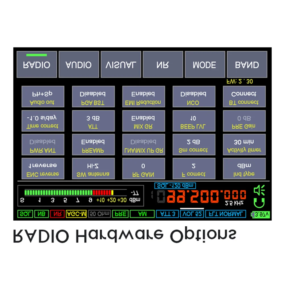 

New Malahit-DSP2 SDR Radio Firmware 2.30 Second Generation Malachite DSP Radio Receiver 5000mAh 10kHz-380MHz 404MHz-2GHz Radio