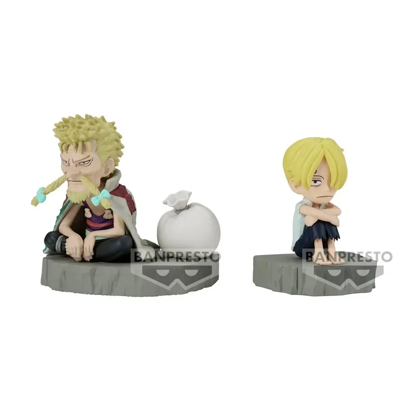 Bandai Original Anime One Piece WCF Zeff Sanji World Collectable Figure Log Stories PVC Action Figure Collectible Model Toys