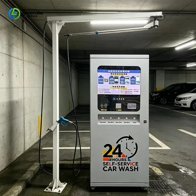 Multi Payment Supported Professional Self Service Car Washing Machine Coin Card QR Code Cash Equipment System
