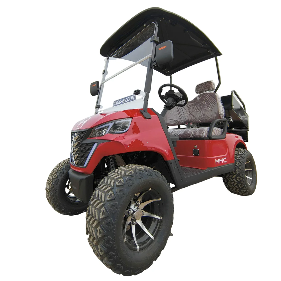 

2/4/6 Seater Electric Battery Powered Karts Car 5KW/7KW AC Motor Off Road Golf Carts Fast Golf Hunting Cart