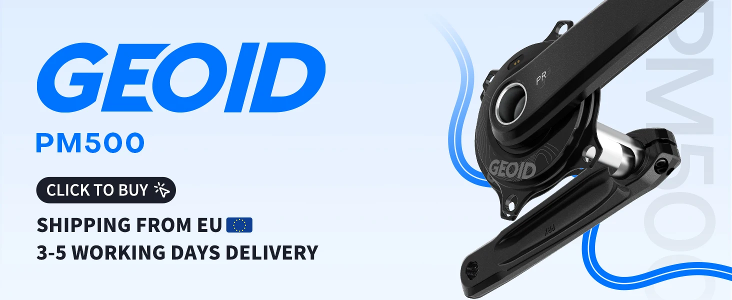 GEOID PM500 Radfahren Fahrrad Leistungsmesser Kurbelarm 4 Bolzen 110BCD 24mm Spindel Fahrrad Spider-basierte Leistungsmesser Balance für Shimano – Detail 1