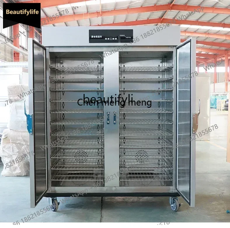 

a601 Insulation Cabinet Commercial Banquet Catering Insulation Vehicle Cooked Food Dishes Heating Cabinet Large Capacity