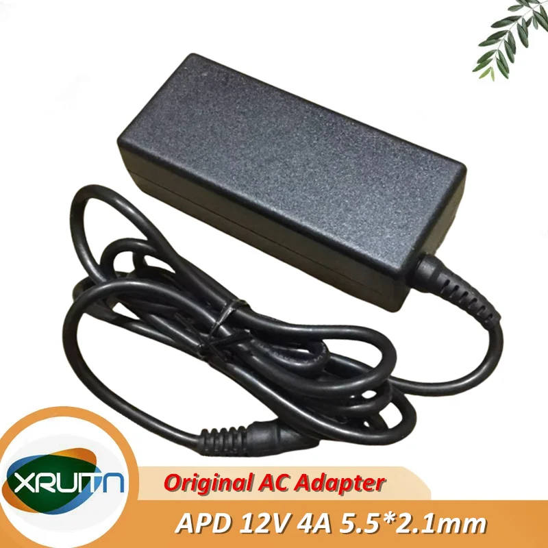 

DA-48P12 Genuine APD AC Adapter Charger 12V 4A 48W Power Supply 5.5*2.1mm